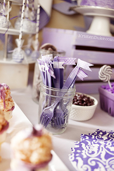Purple Food Ideas For Party
 Pretty Purple Party