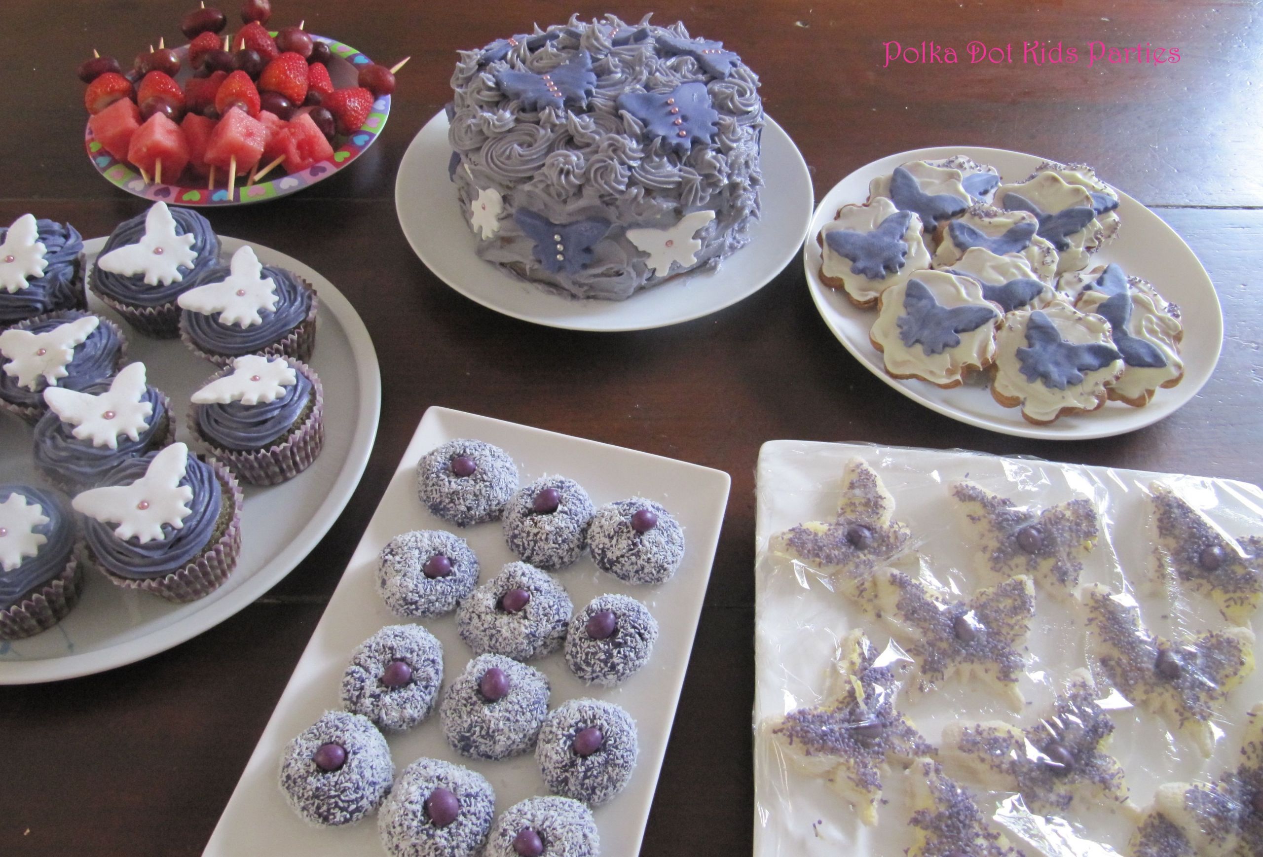 Purple Food Ideas For Party
 Purple Butterfly Party Food Kids Parties