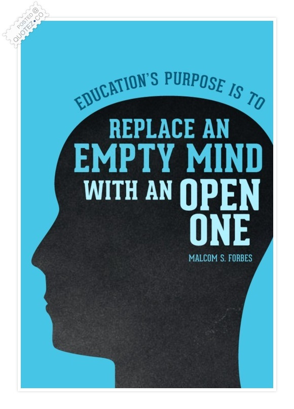 Purpose Of Education Quotes
 Education Quotes & Sayings QUOTEZ CO