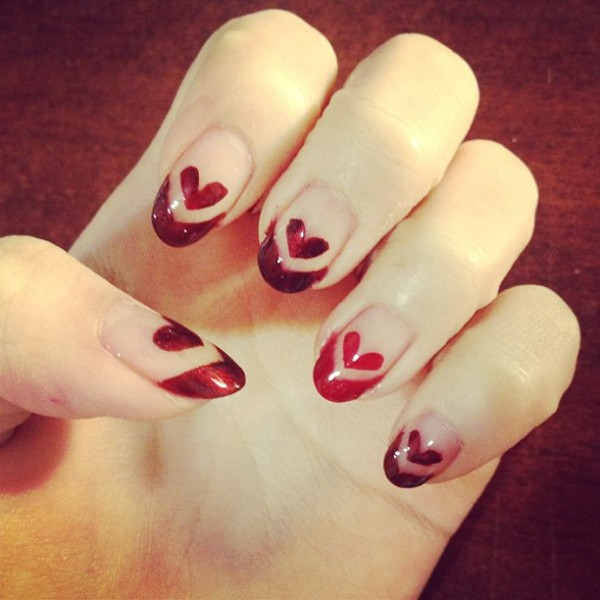 Queen Of Hearts Nail Designs
 40 Exemplary Nail Art Designs