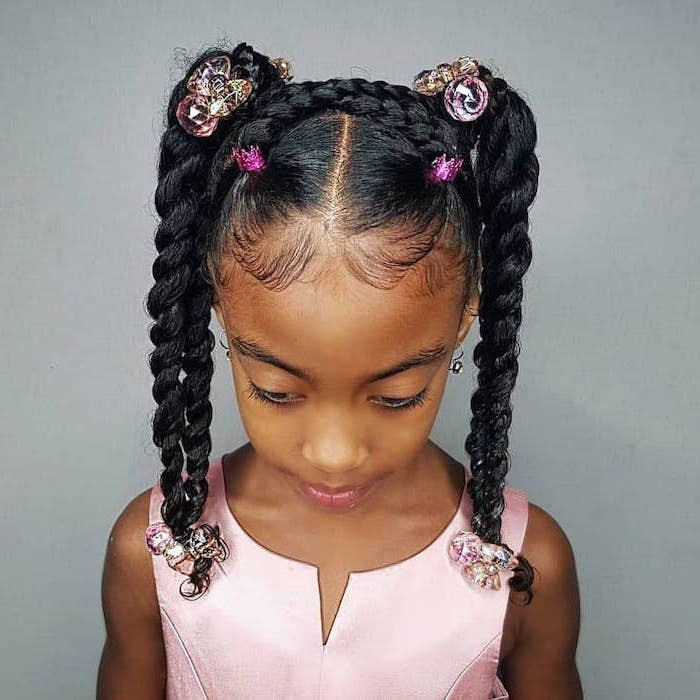 Quick And Easy Hairstyles For Black Girls
 1001 ideas for beautiful and easy little girl hairstyles