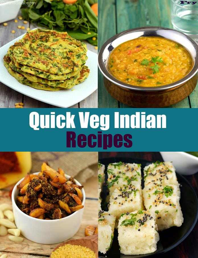 Quick Indian Dinner Recipes Veg
 Quick Veg Recipes 2900 Quick Indian Recipes Jhat Pat Recipes