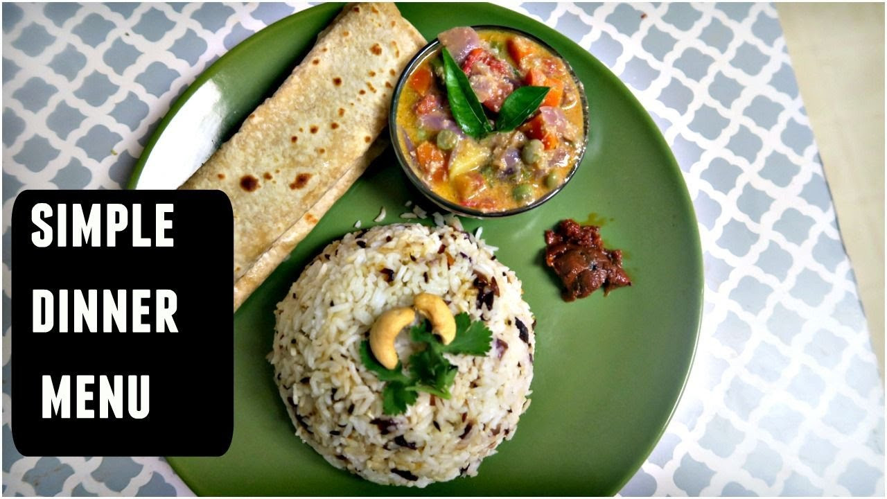Quick Indian Dinner Recipes Veg
 Quick Indian Dinner Recipe Ve arian dinner idea Candid