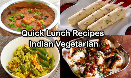 Quick Indian Dinner Recipes Veg
 10 Quick Lunch Recipes Indian Ve arian Dishes
