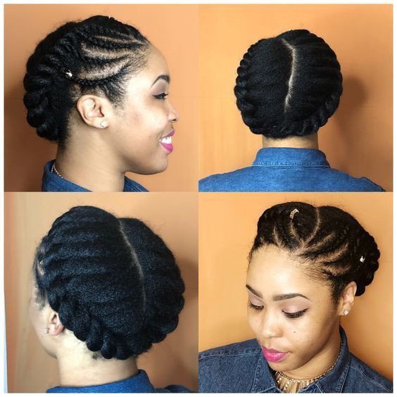 Quick Natural Hairstyles For Work
 10 Natural Hair Winter Protective Hairstyles For Work No