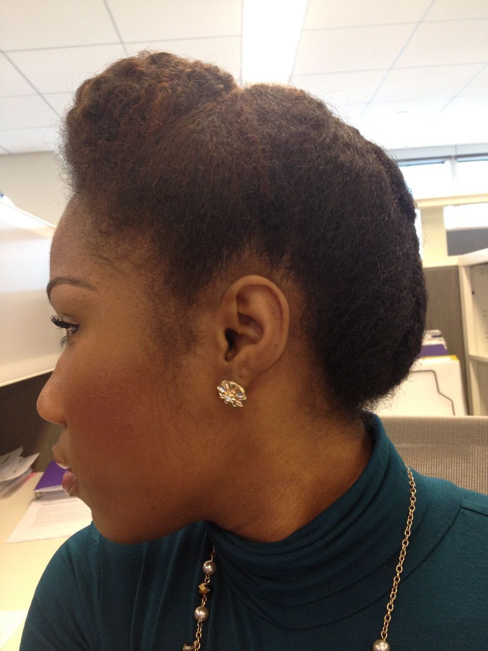 Quick Natural Hairstyles For Work
 Professional Natural Hairstyles Curlz And The City