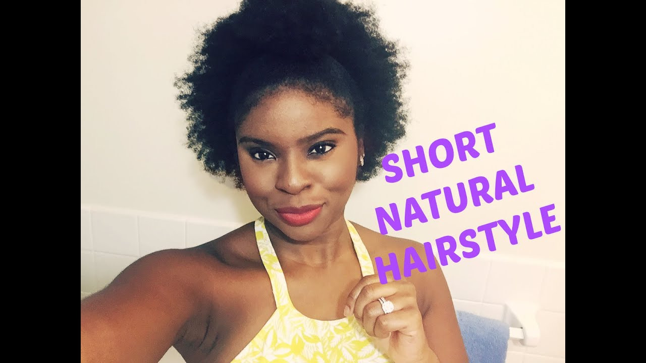 Quick Natural Hairstyles
 Easy Hairstyles for Short Natural Hair 4c