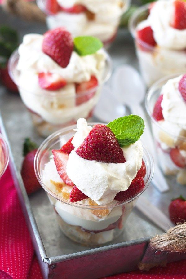 Quick Strawberry Shortcake Recipes
 Strawberry Shortcake Trifle Cups a quick and easy recipe