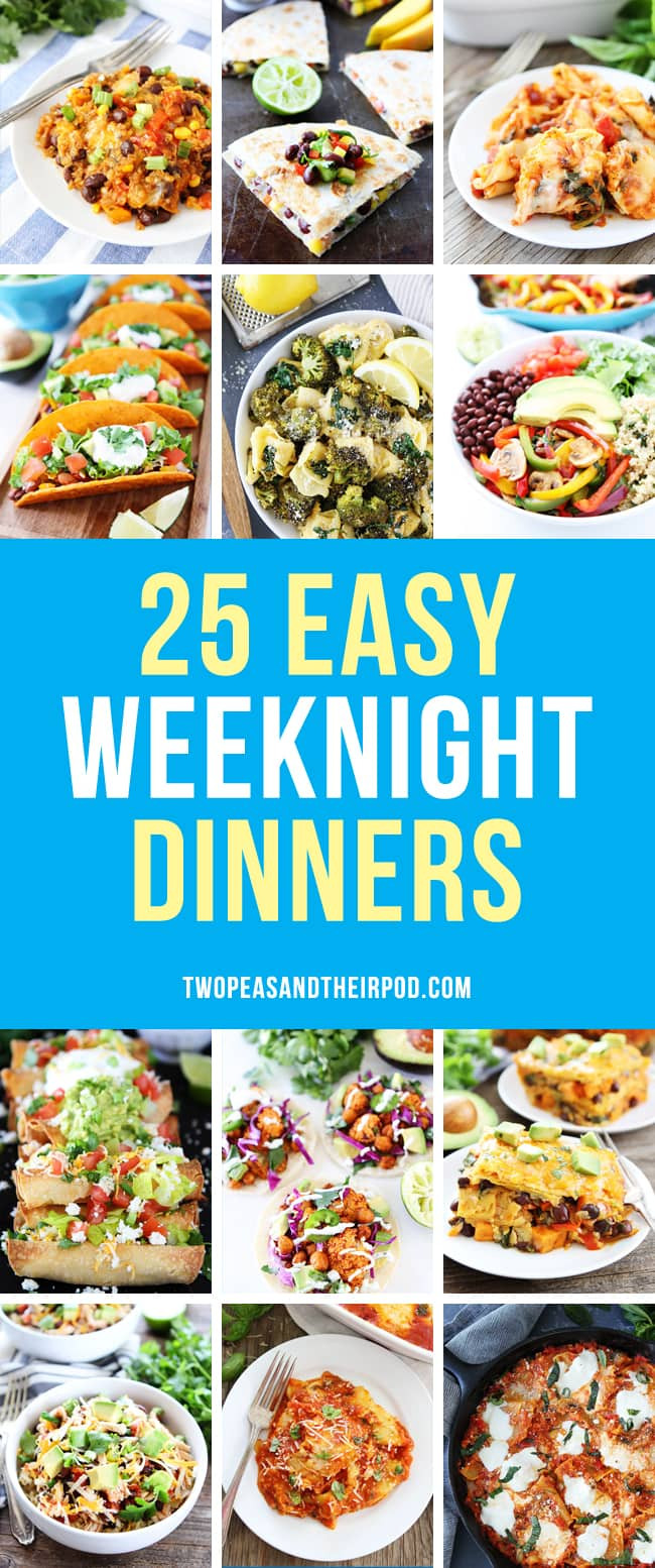 Quick Weeknight Dinners For Two
 Easy Weeknight Dinners