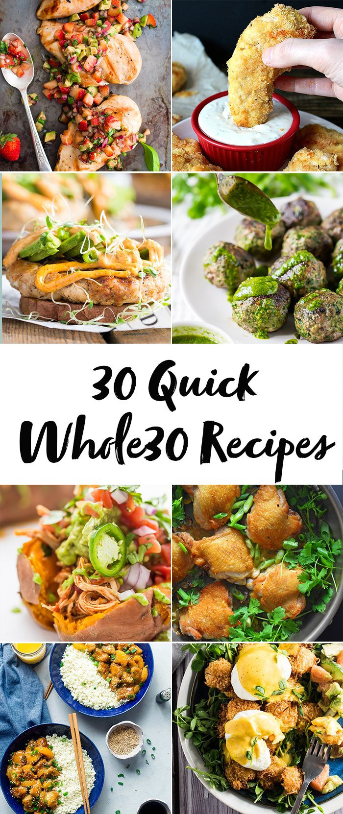Quick Whole 30 Dinners
 30 Quick Whole30 Recipes Whole30 Dinner Recipes