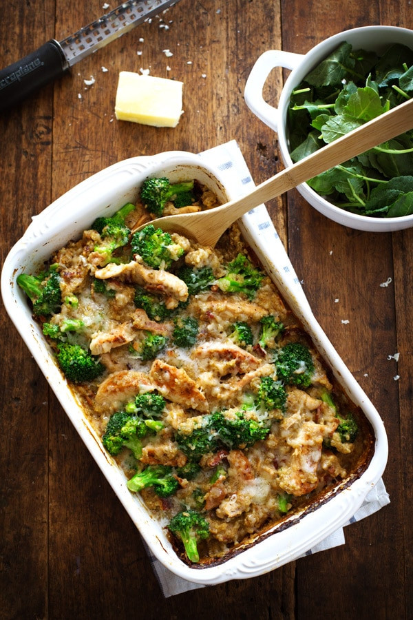 Quinoa And Broccoli Casserole
 Creamy Chicken Quinoa and Broccoli Casserole Recipe