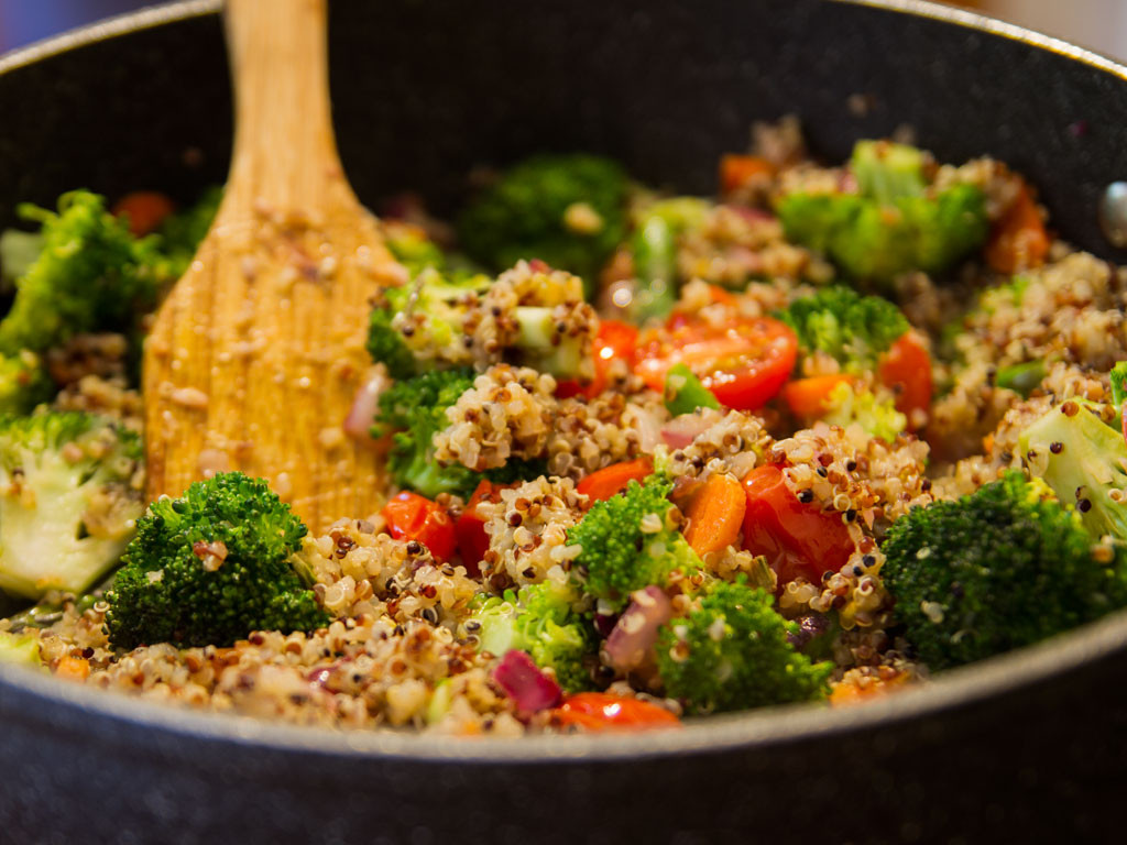 Quinoa Stir Fry Recipe
 quinoa stir fry vegan