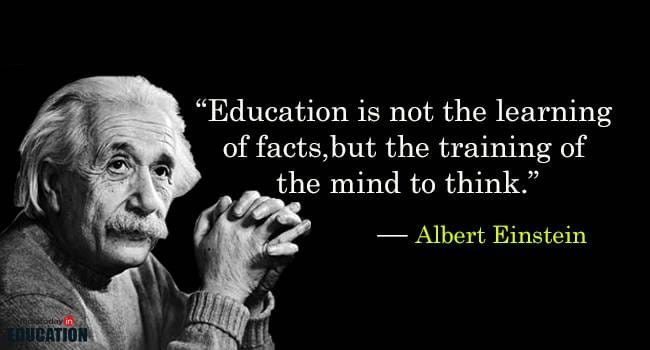 Quote About Education
 10 Famous quotes on education Education Today News