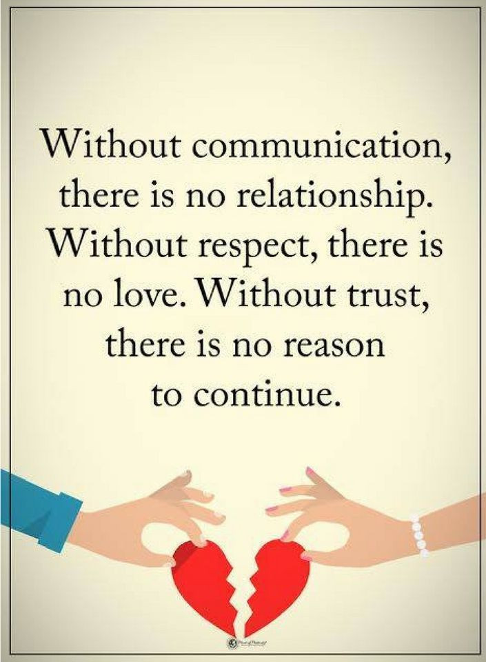 Quote About Respect In A Relationship
 relationship quotes Without munication there is no
