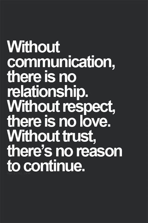 Quote About Respect In A Relationship
 13 Quotes About Learning To Trust Again After Someone