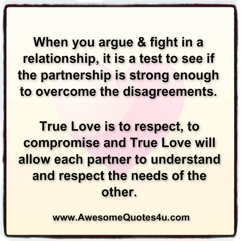Quote About Respect In A Relationship
 Awesome Quotes True Love is to respect