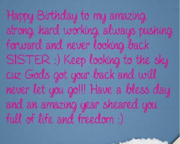 Quote About Sisters Birthday
 Happy Birthday quotes for Sister ts images This Blog