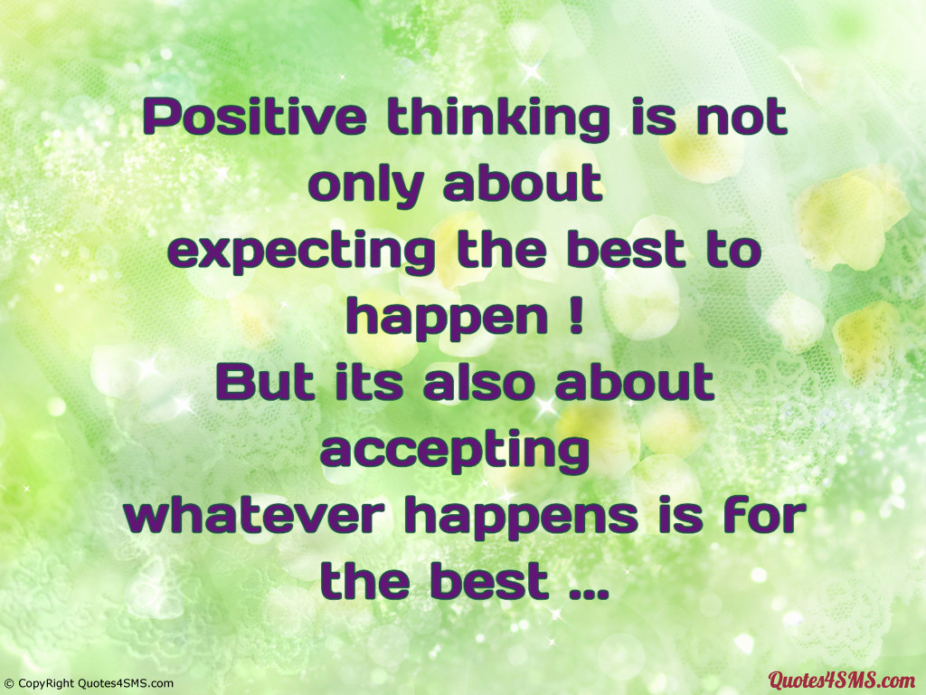 Quote About Thinking Positive
 Positive Thinking Quotes Wallpaper QuotesGram