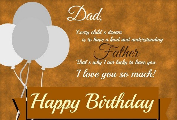 Quote For Dad Birthday
 200 Wonderful Happy Birthday Dad Quotes & Wishes BayArt