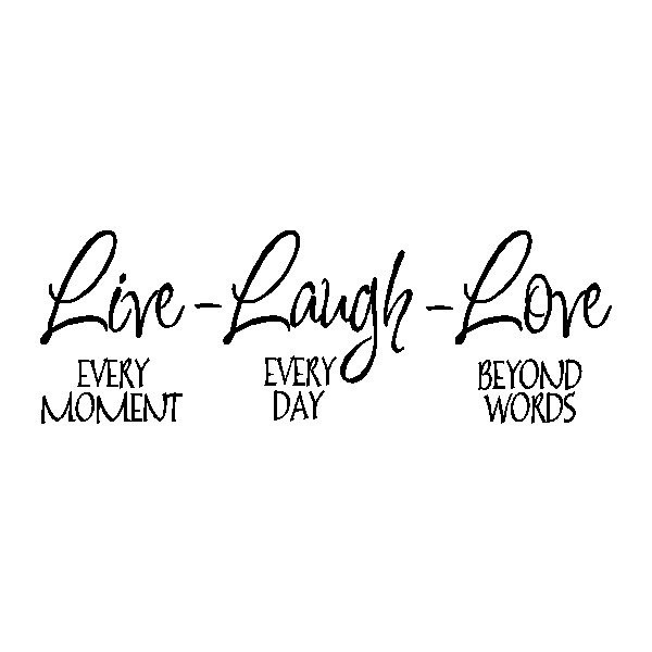 Quote On Family Love
 Live Laugh Love Family Wall Quote Sayings Removable Wall