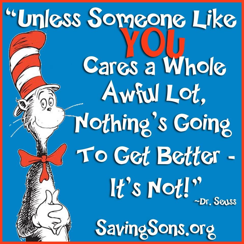 Quotes About Caring For Children
 Thank you to all those who care a "whole awful lot