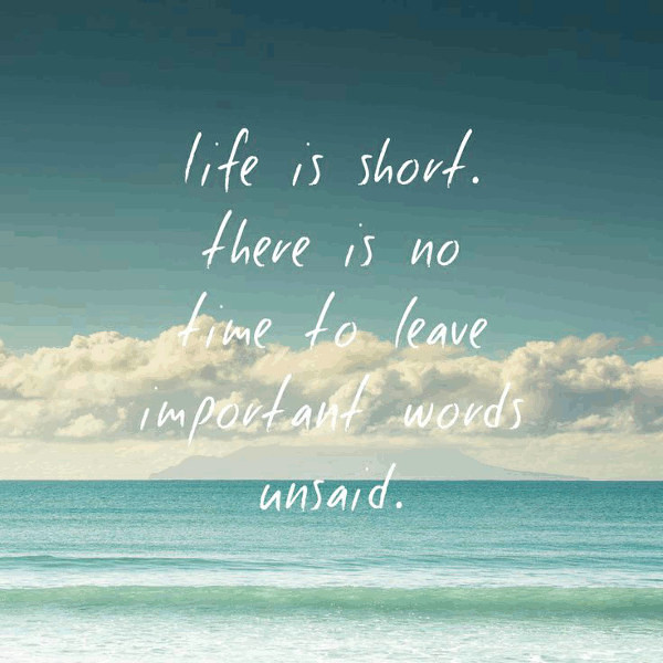Quotes About Life Being Short
 20 Best Short Quotes with Beautiful
