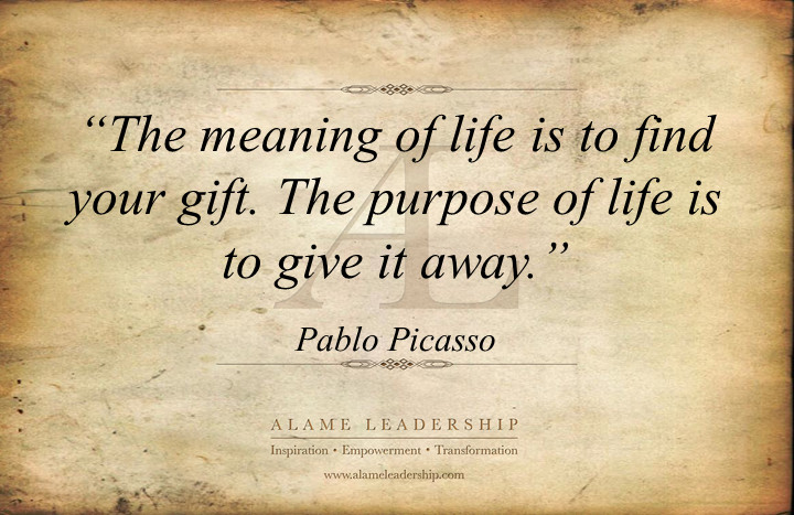 Quotes About Life Purpose
 AL Inspiring Quote on Purpose of Life