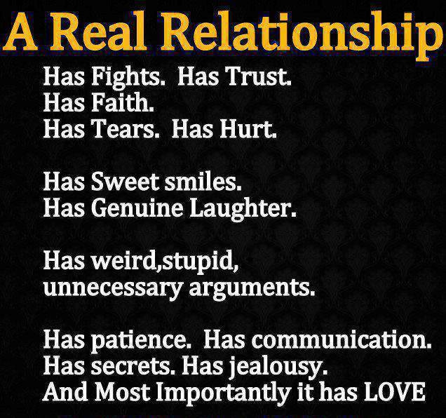 Quotes About Wanting A Real Relationship
 A Real Relationship