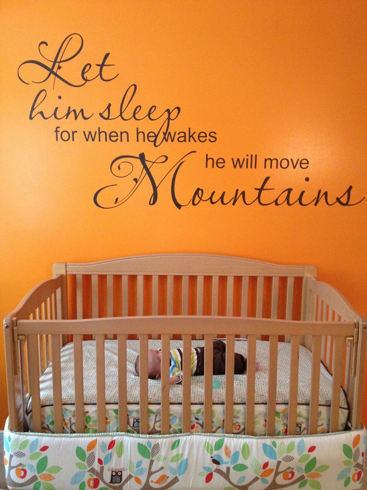 Quotes For Baby Room
 Baby Nursery Quotes QuotesGram