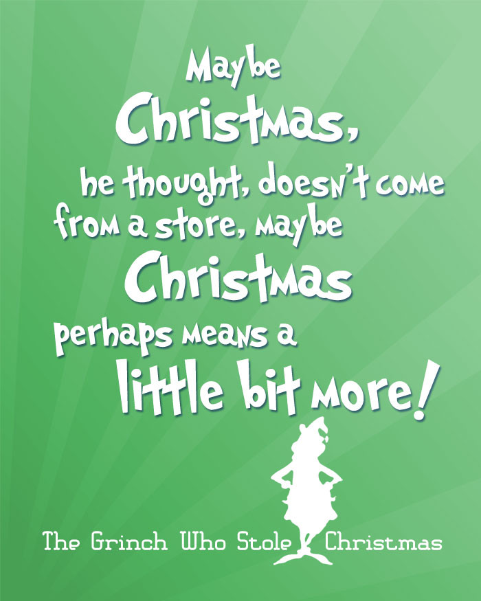 Quotes From How The Grinch Stole Christmas
 Grinch Movie Quotes QuotesGram