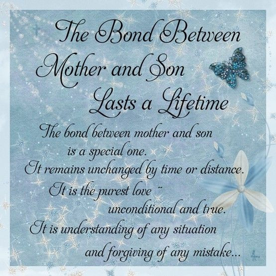 Quotes On Mothers And Sons
 Mother Son Love Quotes QuotesGram