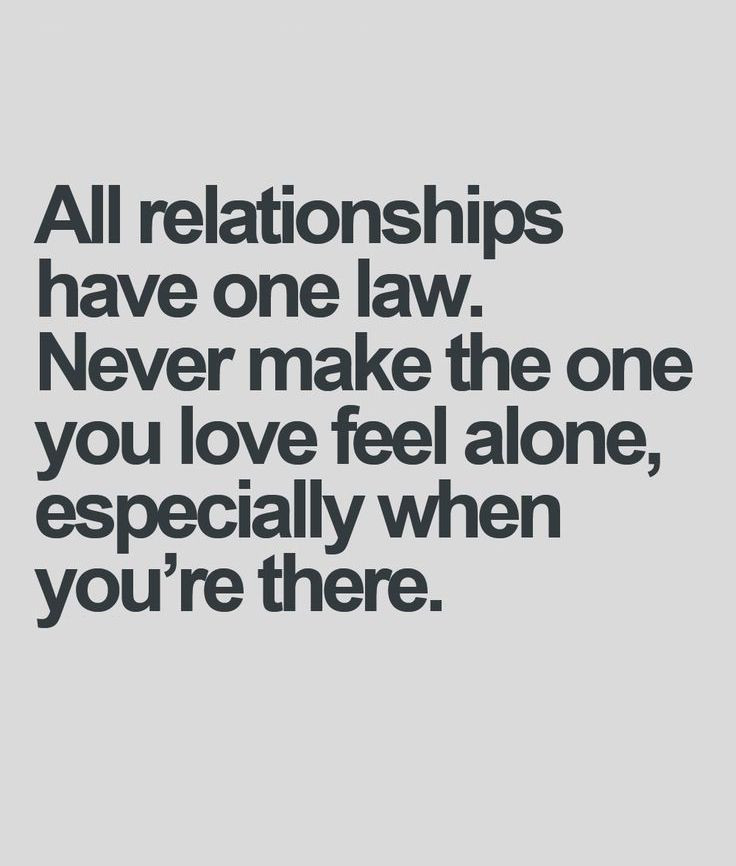 Quotes On Relationships
 Feel Alone Love Quote
