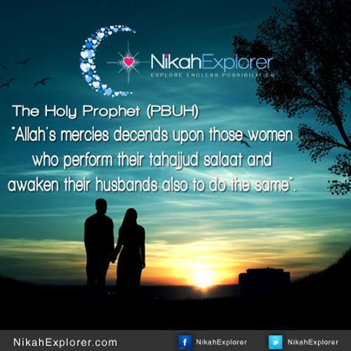 Quran Marriage Quotes
 MY DREAM to pray tahajjud with my hubby