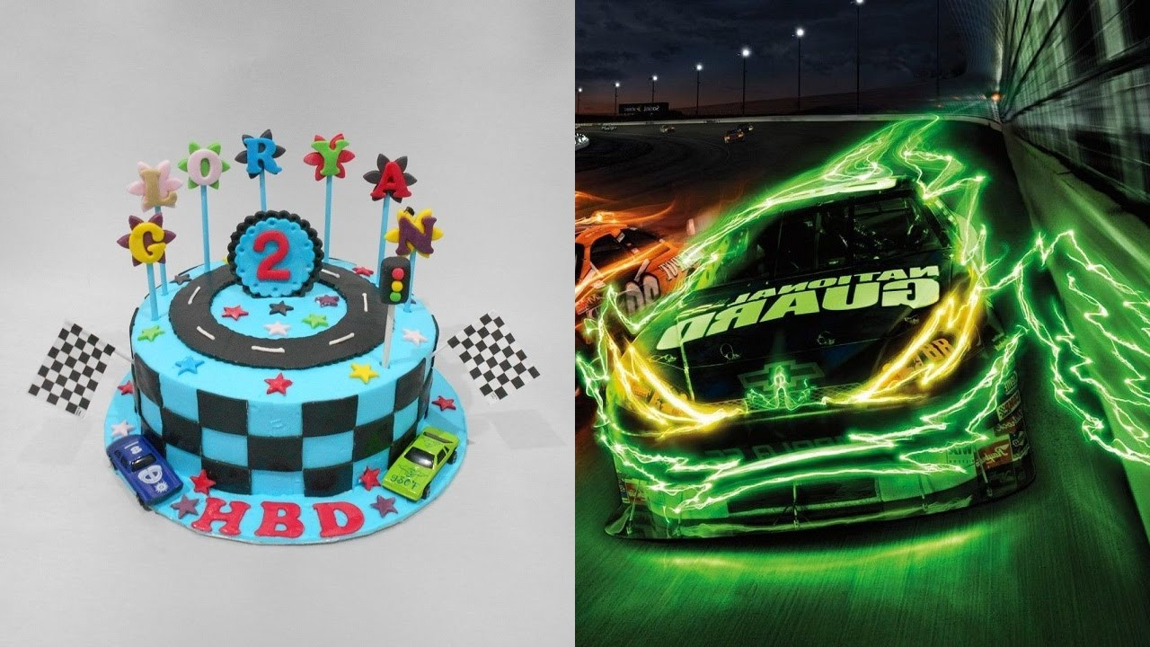 Race Car Birthday Cake
 Race Car Birthday Cake