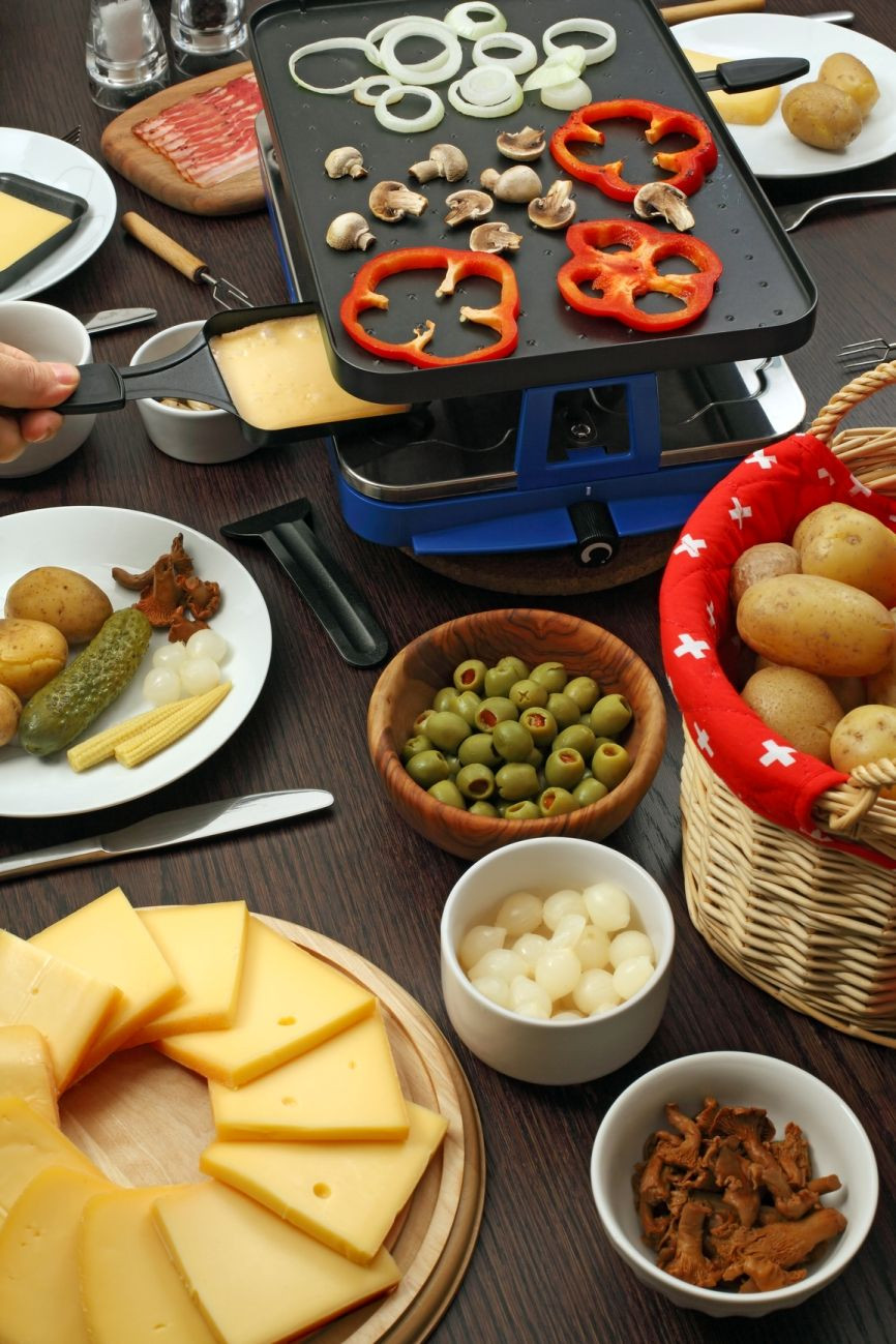 Raclette Dinner Party Ideas
 Get the family to the table with raclette