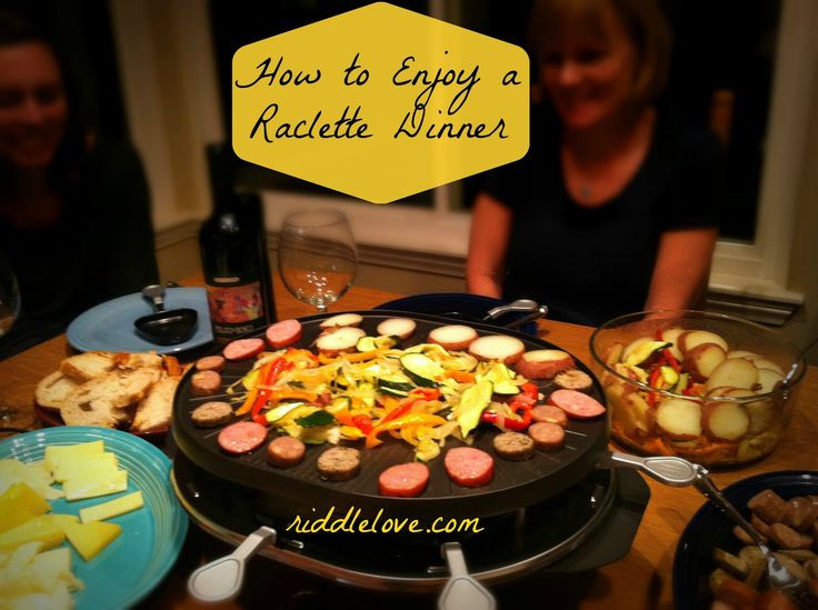 Raclette Dinner Party Ideas
 Raclette An Old Swiss Dinner Naturally Gluten Free