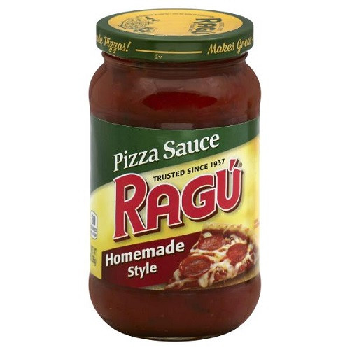 Ragu Pizza Sauce
 Ragu Pizza Sauce Homemade Style 14 oz jar