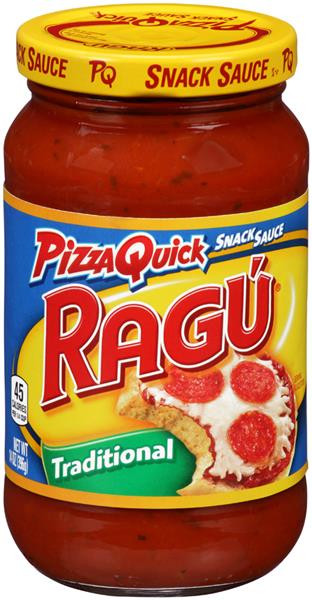 Ragu Pizza Sauce
 Ragu Traditional Pizza Quick Snack Sauce