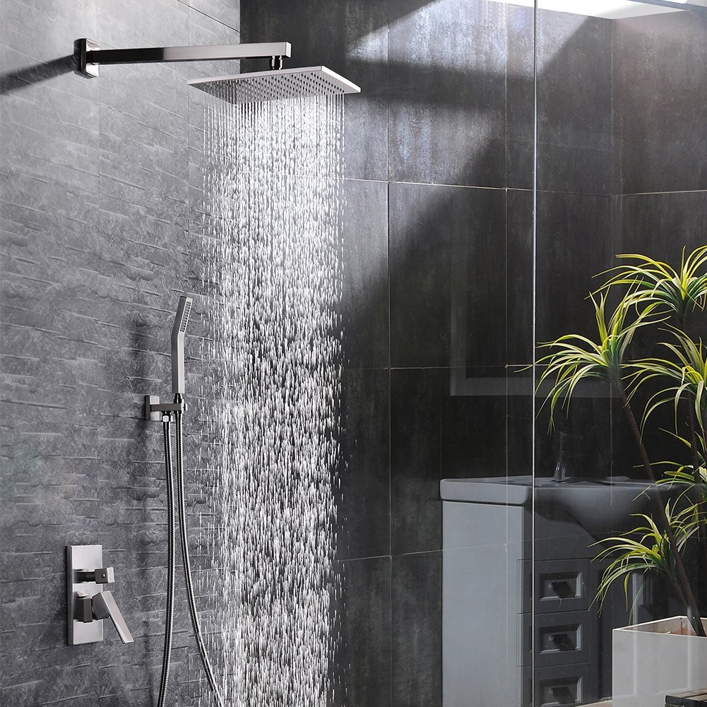 Rain Shower Bathroom
 Bath Shower Sets SR SUN RISE Brass Shower System 10