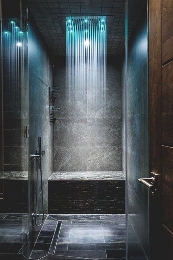 Rain Shower Bathroom
 Rain shower head in modern bathrooms for ultimate bathing