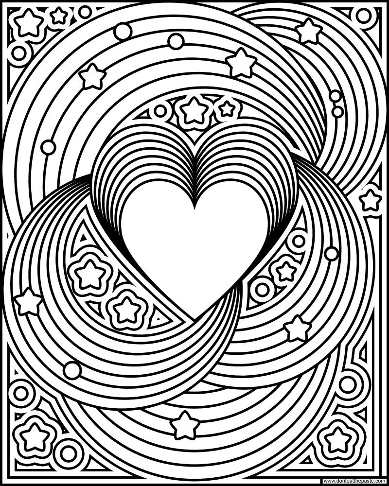 Rainbow Coloring Pages Printable
 Don t Eat the Paste June 2016