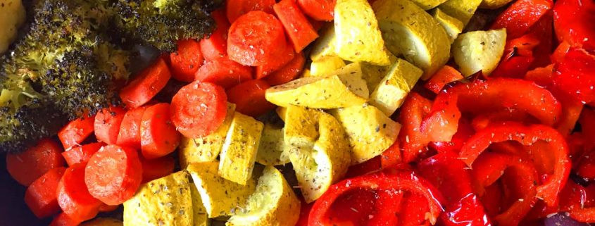Rainbow Roasted Vegetables
 Rainbow Ve ables Recipe – Easy Healthy Oven Roasted