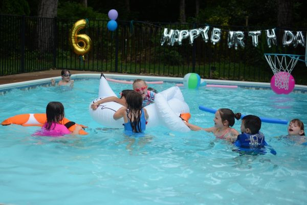 Rained Out Pool Party Ideas
 A sixth birthday theme rained out pool party