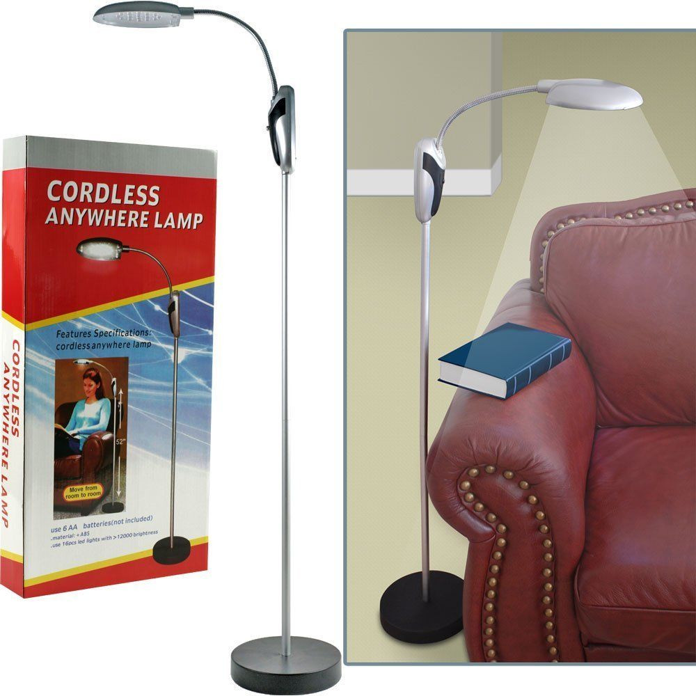 Reading Lamps For Living Room
 Cordless LED Floor Lamp Reading Light Shade Living Room