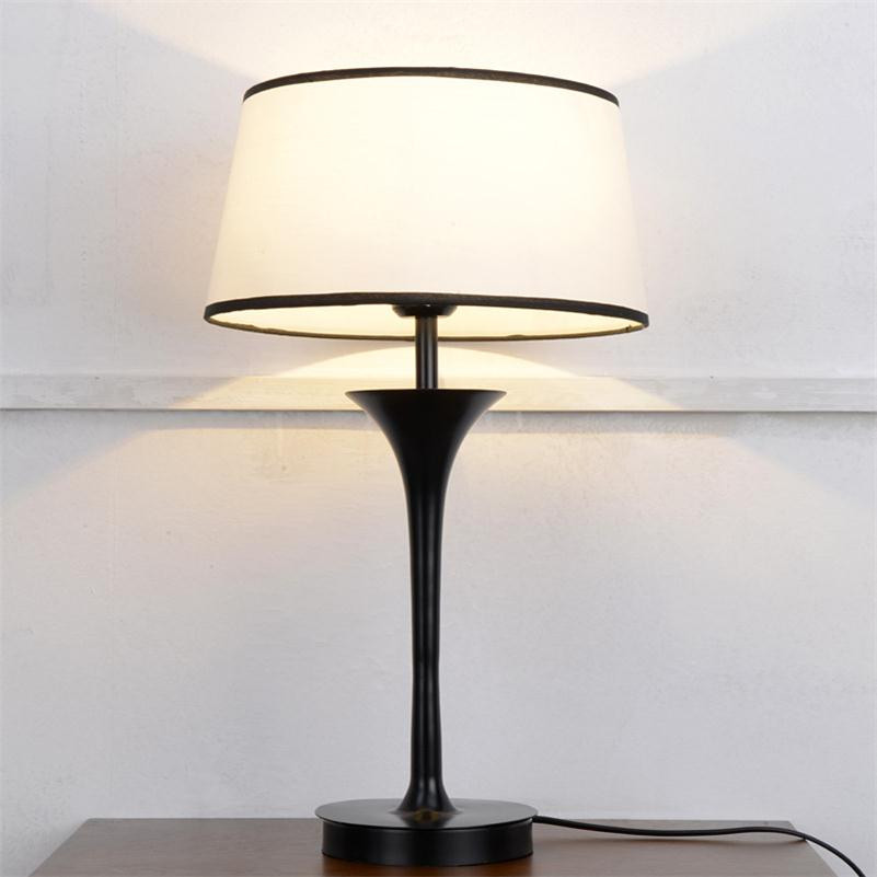 Reading Lamps For Living Room
 Modern Living Room Table Lamps White Cloth Shade Bedroom