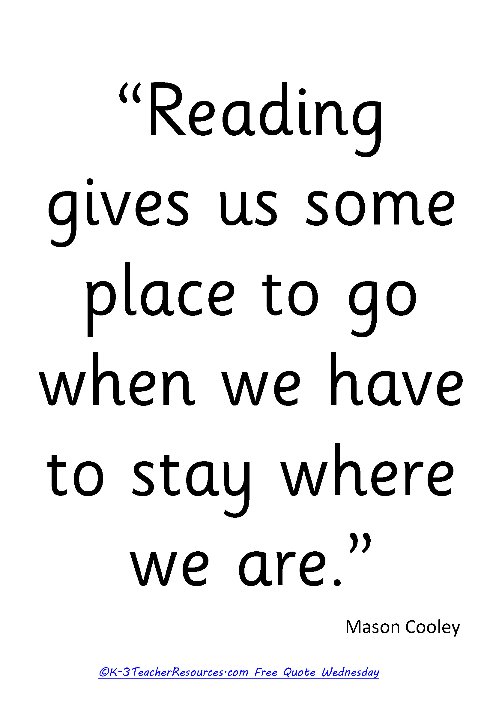 Reading Quote For Kids
 Reading Funny Quotes QuotesGram