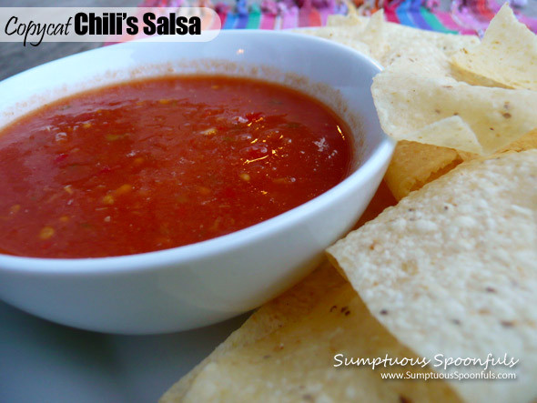 Recipe For Chilis Salsa
 Copycat Chili s Salsa