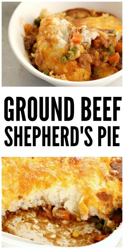 Recipe For Shepherd'S Pie With Ground Beef
 Easy Ground Beef Shepherd s Pie Recipe