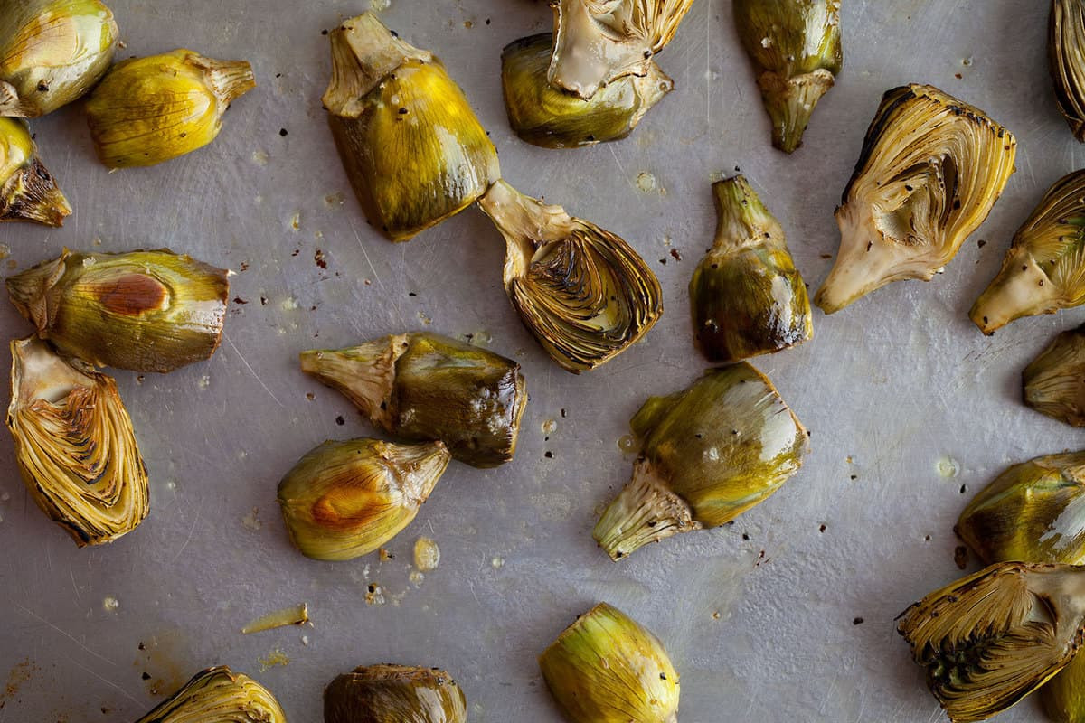 Recipes For Baby Artichokes
 Roasted Baby Artichokes Side dish