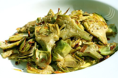Recipes For Baby Artichokes
 Fried Baby Artichokes Steamy Kitchen Recipes